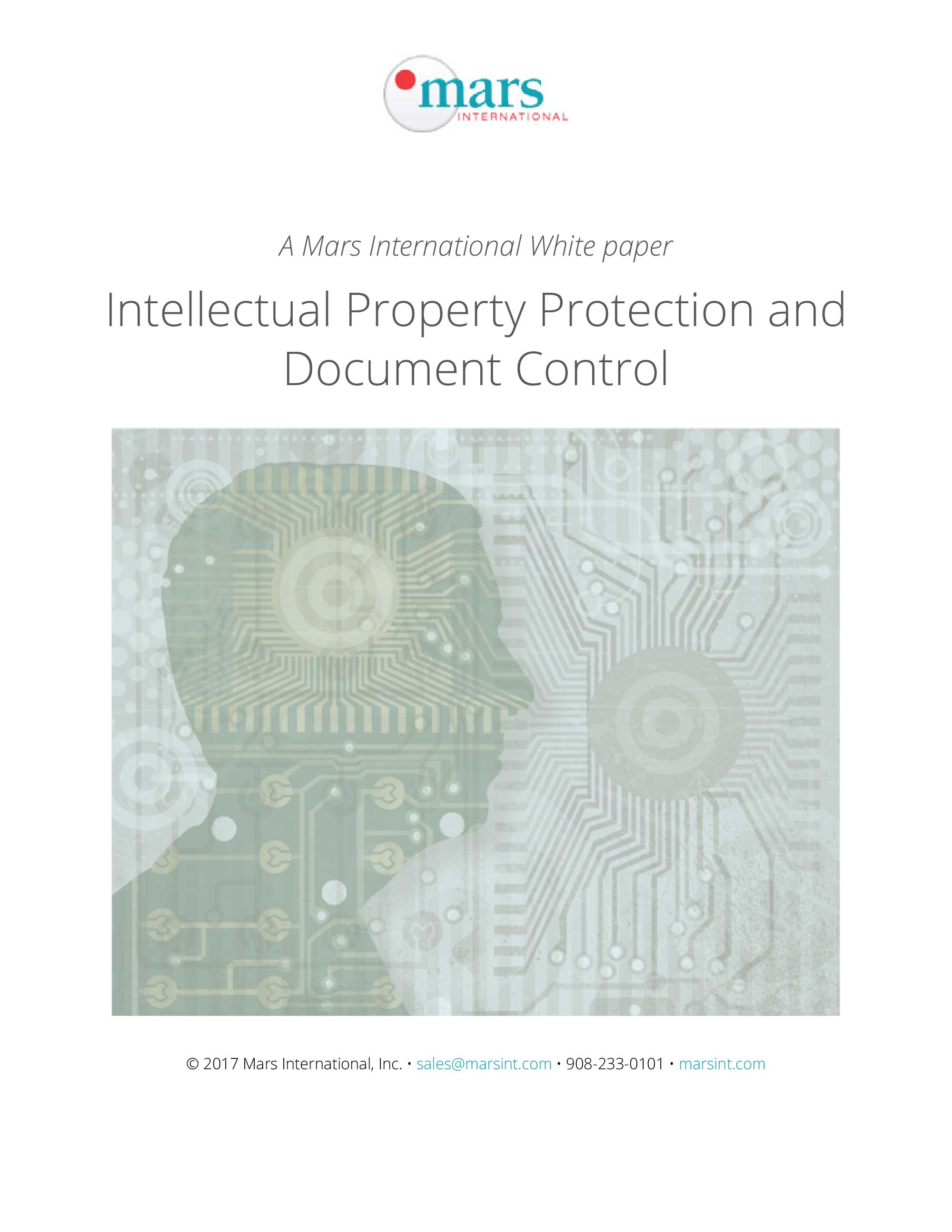 Intellectual Property Protection and Document Control